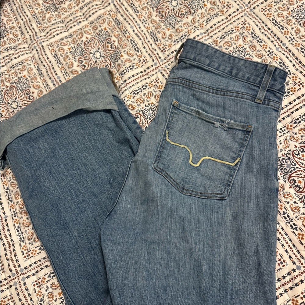 Kimes Ranch Blue Boyfriend Jeans